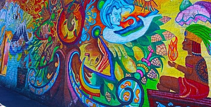 Arte callejero en el corazón de San Francisco