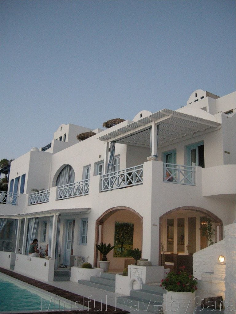Donde dormir en Santorini