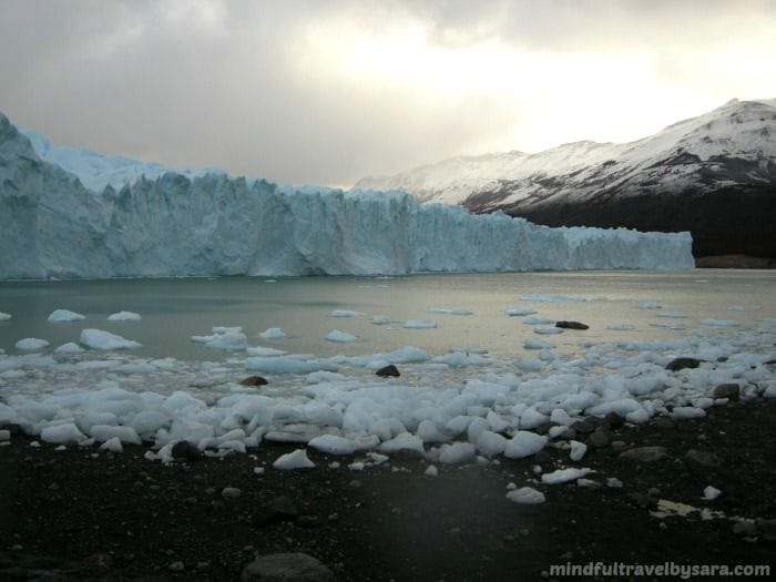 Paisaje natural Glaciar Perito Moreno