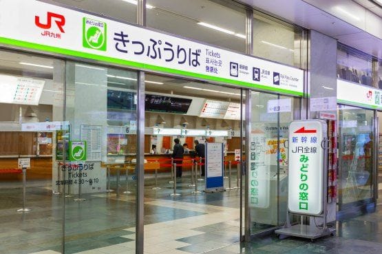 japan rail pass map