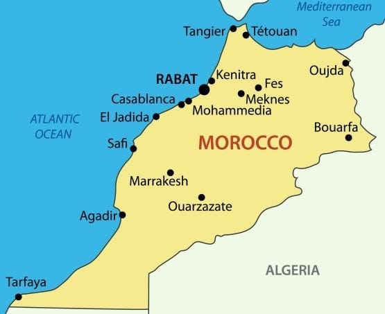 Marruecos Mapa