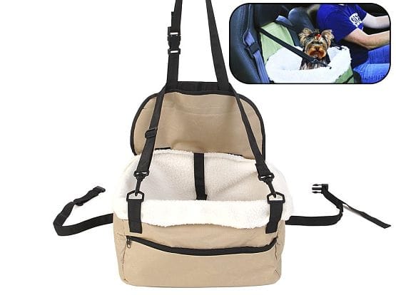 Asiento coche para perros