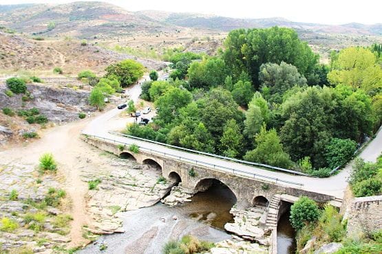 Vistas desde la presa del ponton de la oliva