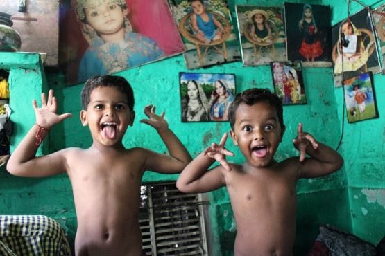 niños de la india
