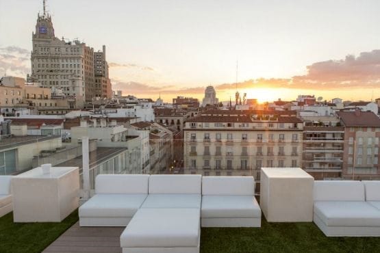 madrid verano Room mate oscar rooftop
