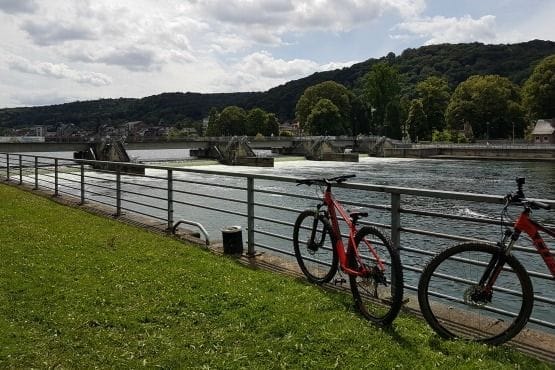 ruta en bici
