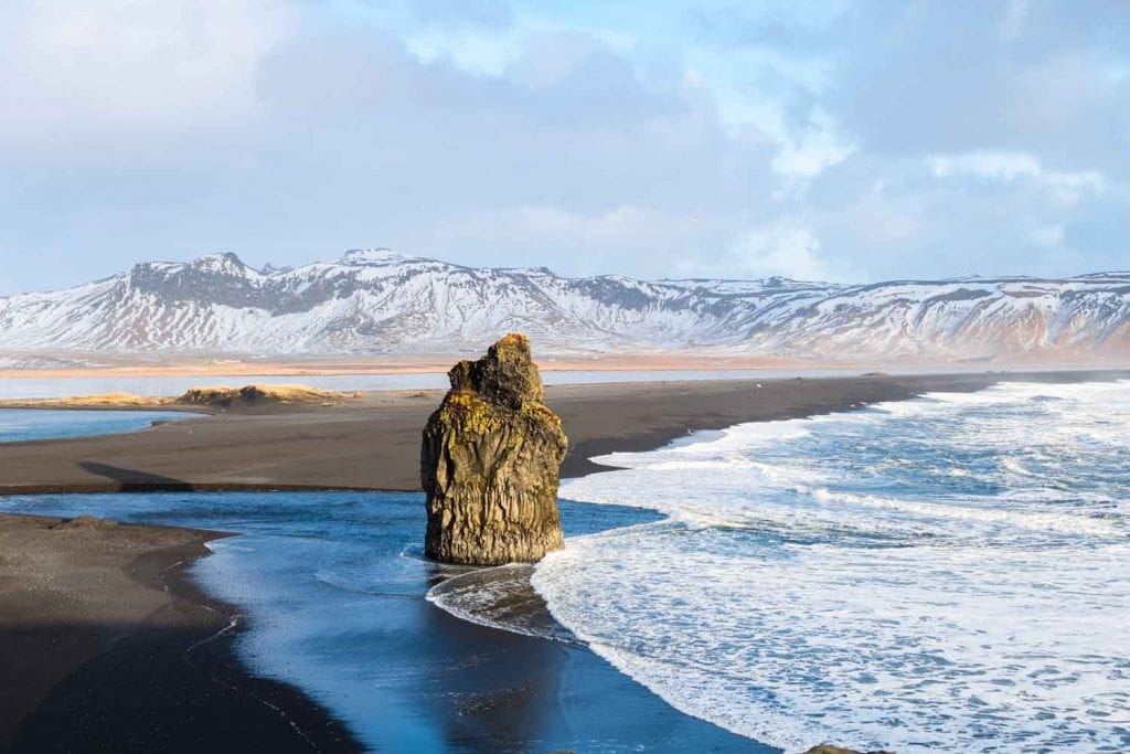 Reynisfjara Black Sand Beach iceland 1024x683