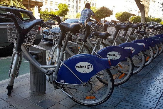Bici en Valencia