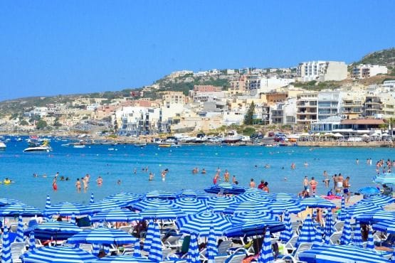 best beaches in malta