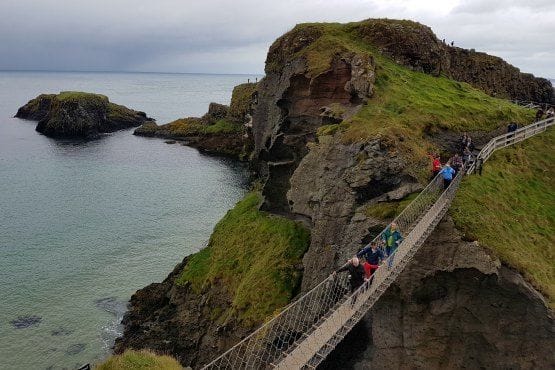 puente de cuerda Carrick a Rede