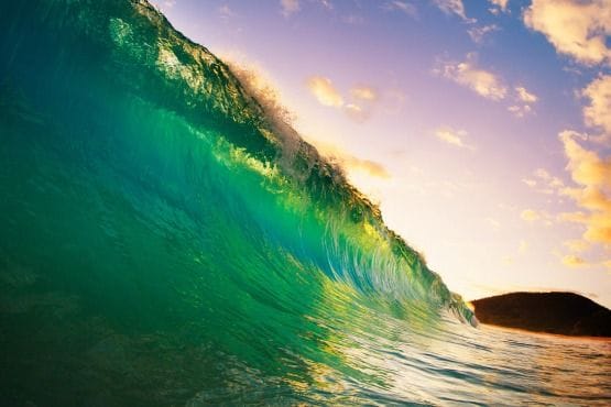 Surfing in Bali