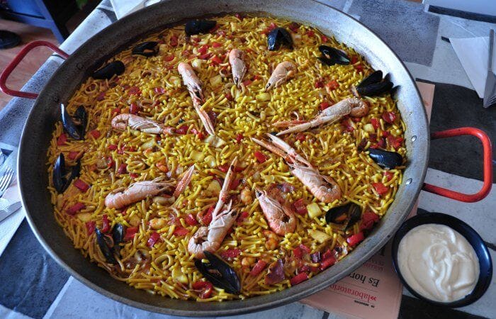 platos tipicos de valencia