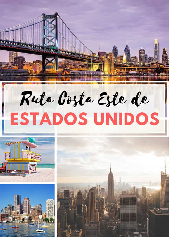 Ruta costa este Estados Unidos