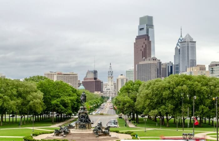 mapa de filadelfia