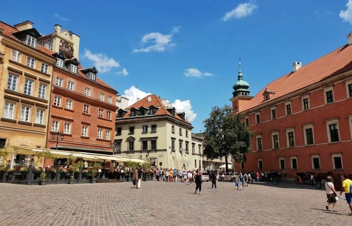 centro histórico de varsovia