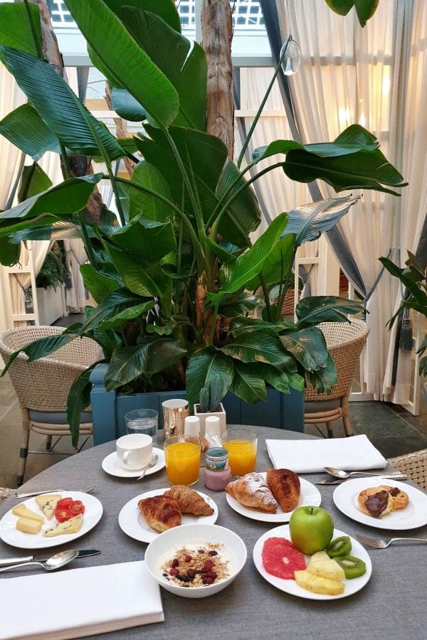 desayunar en el norte de Italia