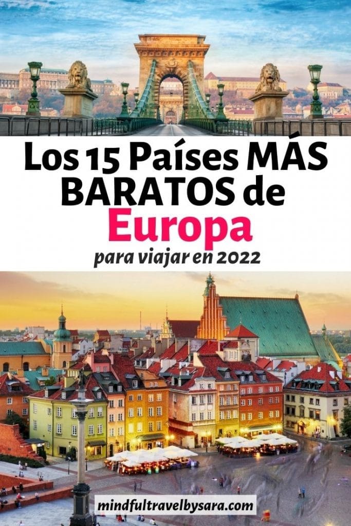 Los Países más Baratos de Europa para viajar en 2022