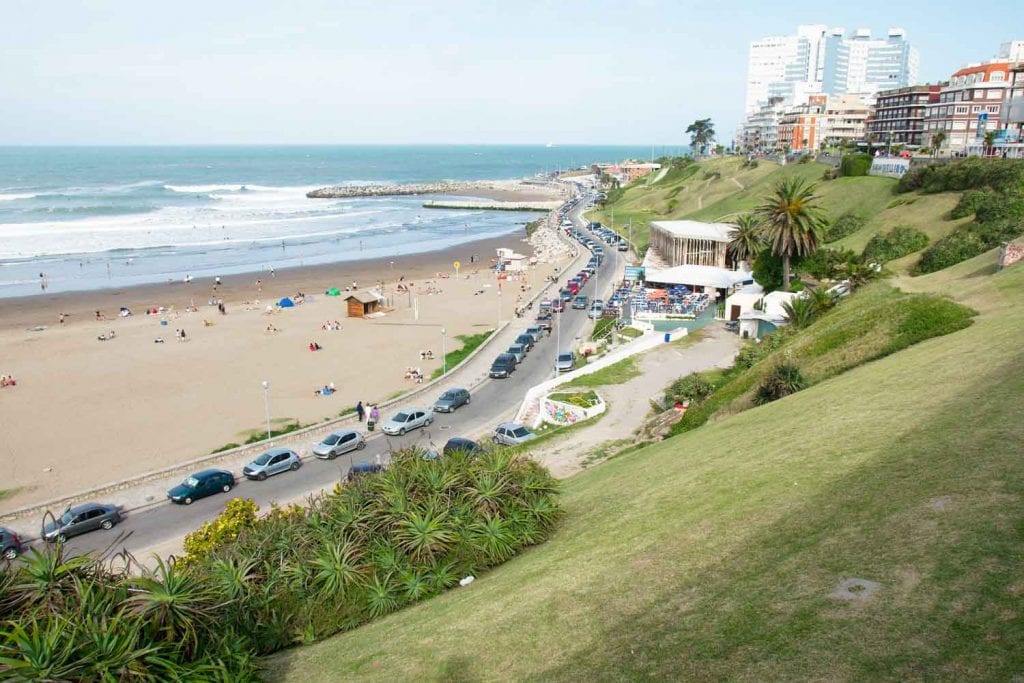 view beach Mar del Plata argentina 1024x683