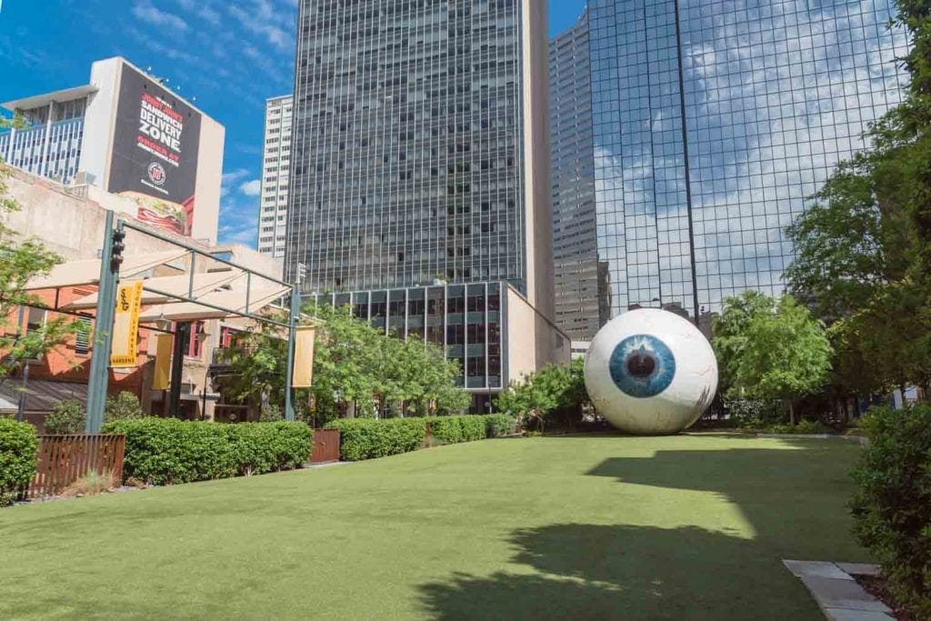 e Giant Eyeball dallas texas 1024x683
