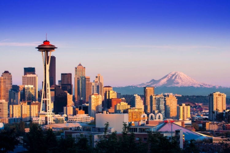 Seattle in winter