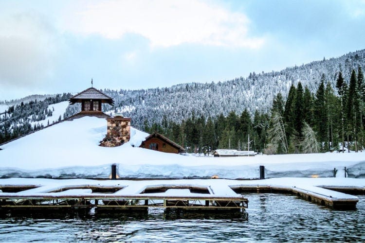 Snow in Tahoe