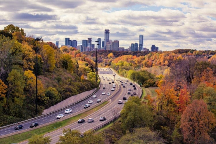 Trip to Canada by Car