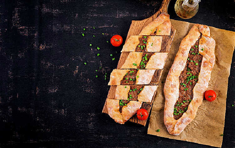 Lahmacun Popular food in Turkey