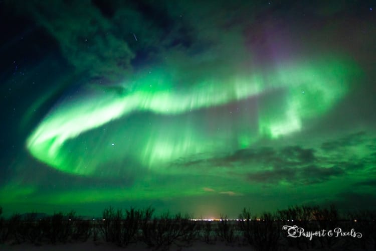 Reykjavik best place to see northern lights in Iceland