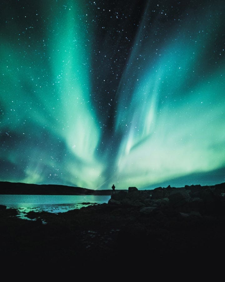 Westfjords best place in Iceland to see northern lights