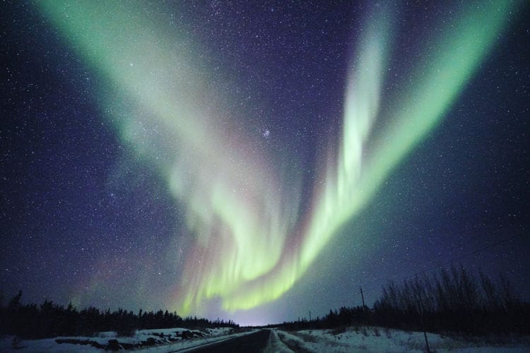 Yellowknife aurora borealis