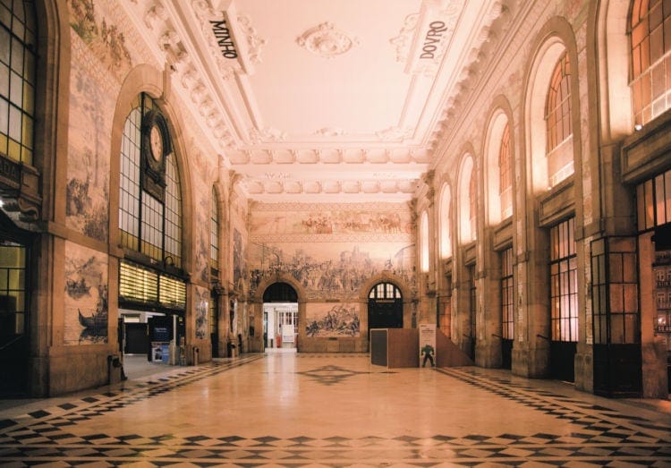 Estación de Porto Sao Bento Oporto