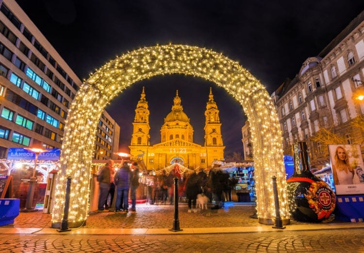 Budapest in Christmas