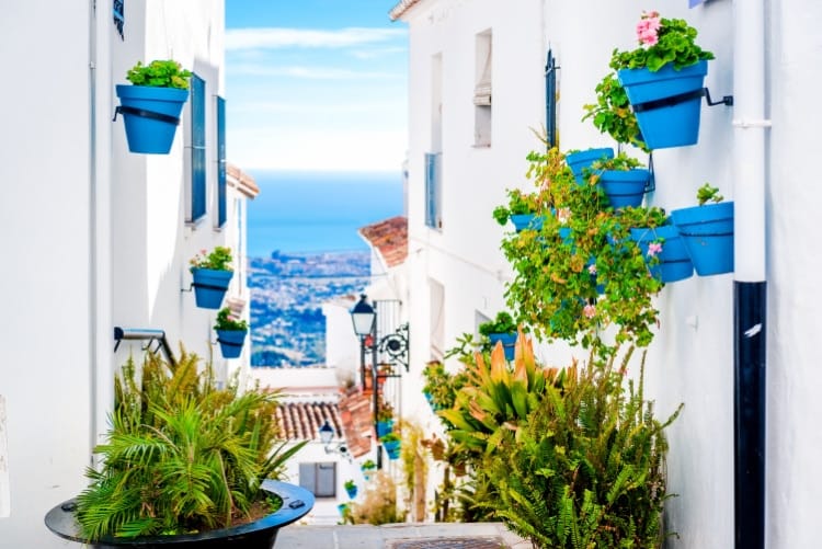 Mijas pueblo blanco de Málaga