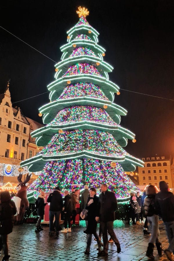 Árbol de Navidad en Polonia