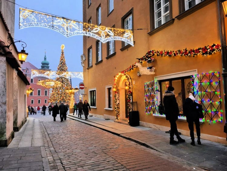 Decoración Navidad en Polonia 1