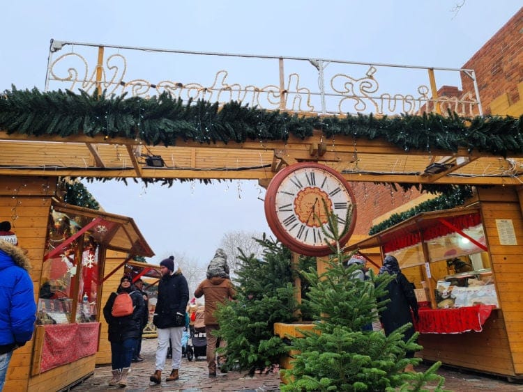 Mercado de Navidad en Polonia