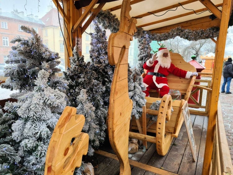 Papa Noel en Polonia