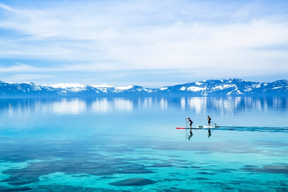 Lake Tahoe romantic places to visit in the US