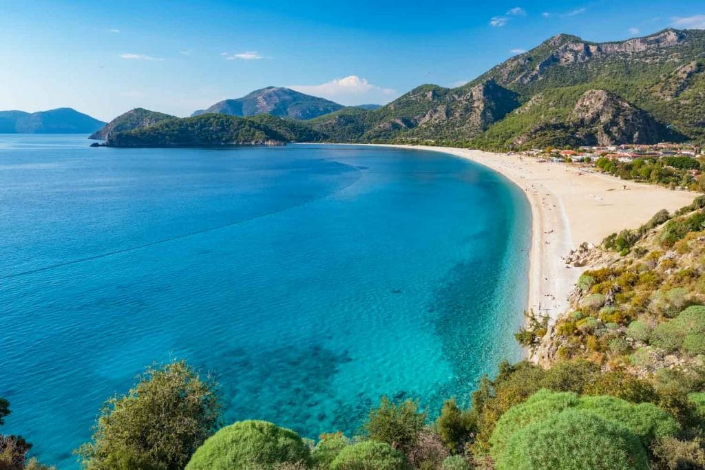 Blue Lagoon beach Oludeniz Turkey 1024x683