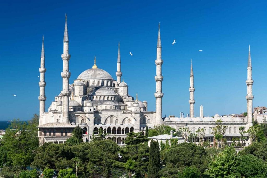 Blue Mosque istanbul turkey 1024x683