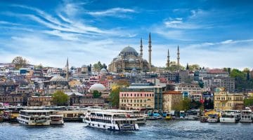 Istanbul is one of the beautiful places in Turkey to visit