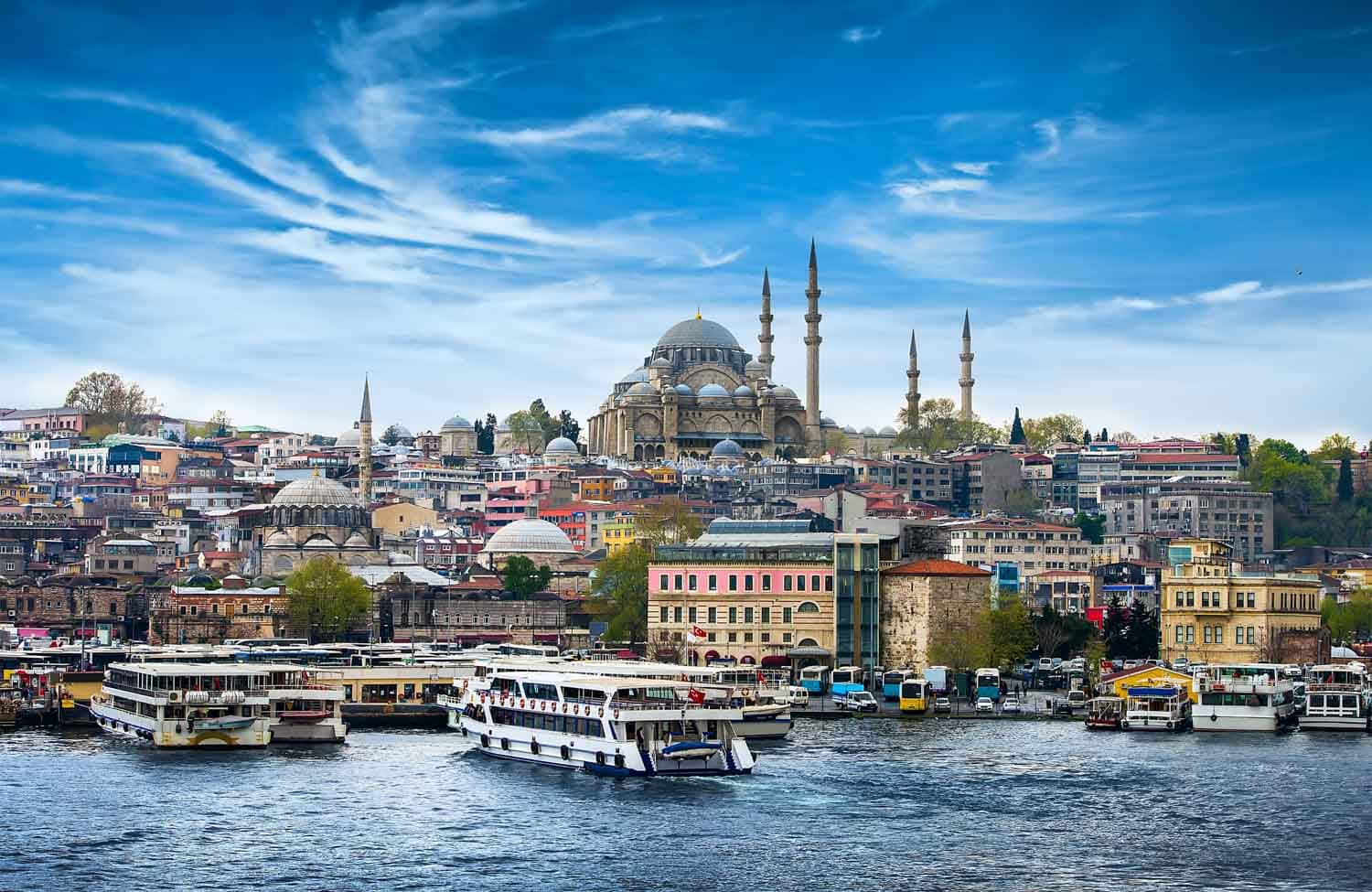 Istanbul is one of the beautiful places in Turkey to visit