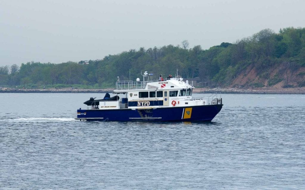 e NYPD boat during Fleet Week NYC USA 1024x639