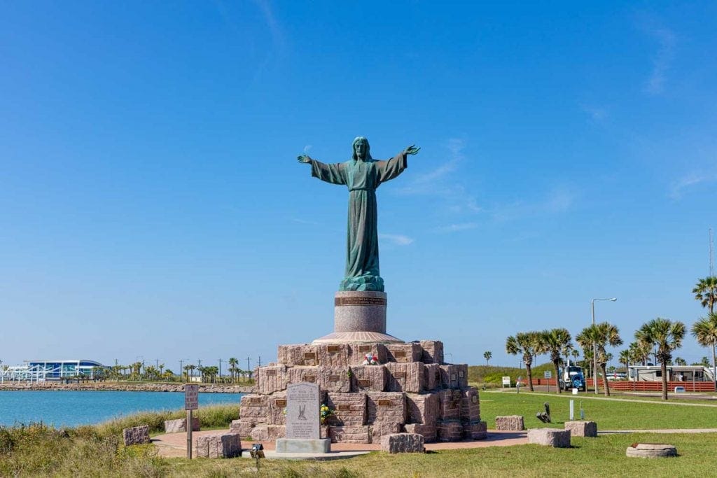 e The Cristo de los Pescadores memorial South Padre Island Texas 1024x683