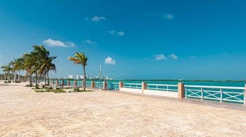 Visiting Malecon Tajamar is one of the best things to do in Cancun downtown