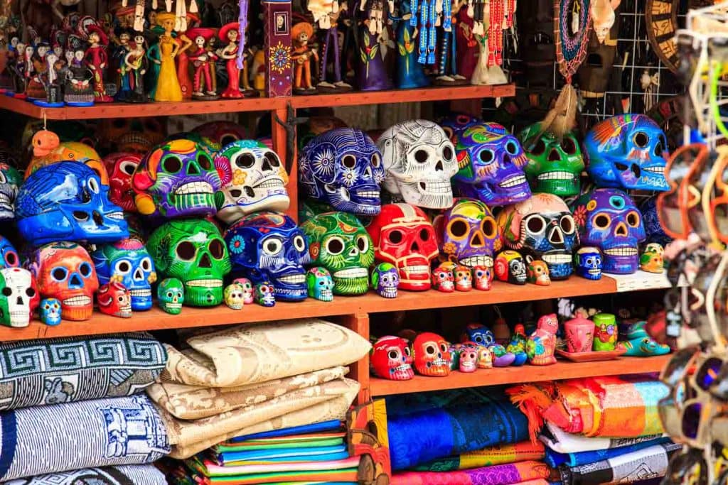 Mexican local craft souvenirs 1024x683