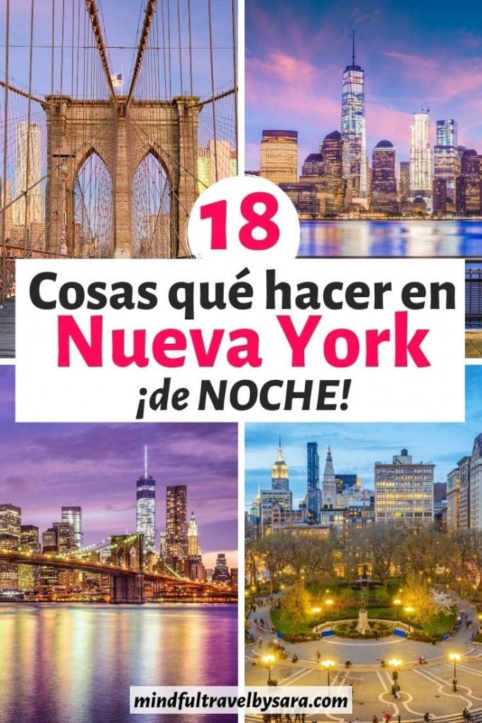 15 Cosas que hacer en Nueva York de Noche