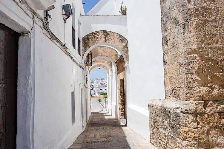 vejer de la frontera arco