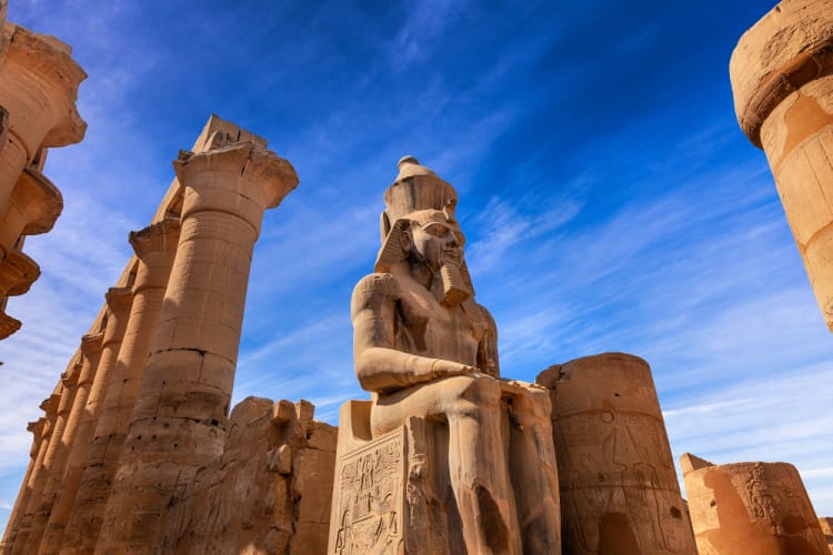 Templos de Luxor en Egipto