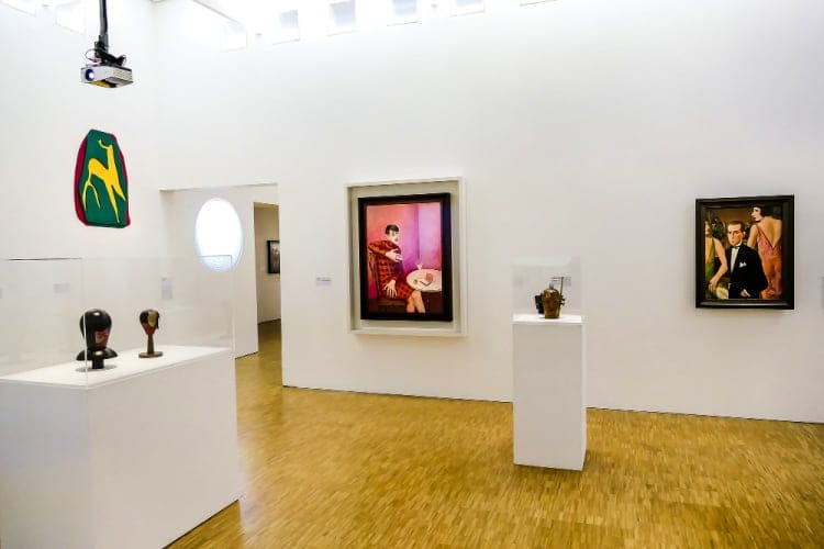 Interior del Museo Pompidou de París
